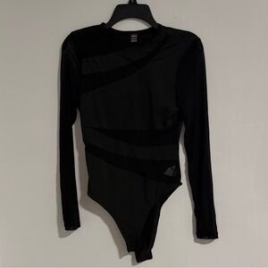 Black Long Sleeve Bodysuit